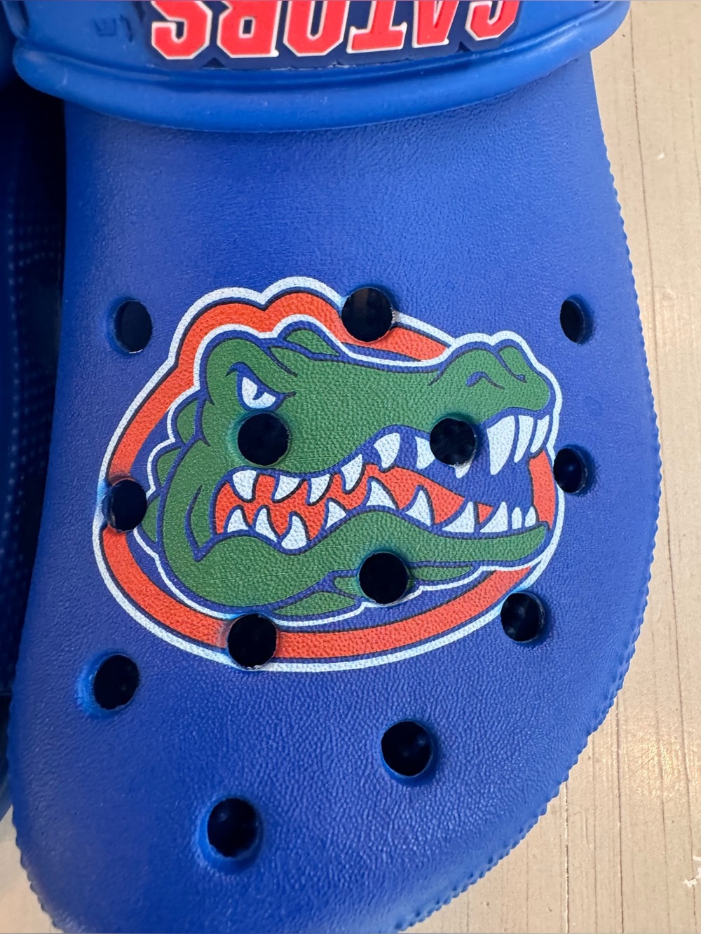 💙🧡 Like New University of Florida Gators Crocs – Worn Once! Size: M7 / W 9 - Picture 16 of 16